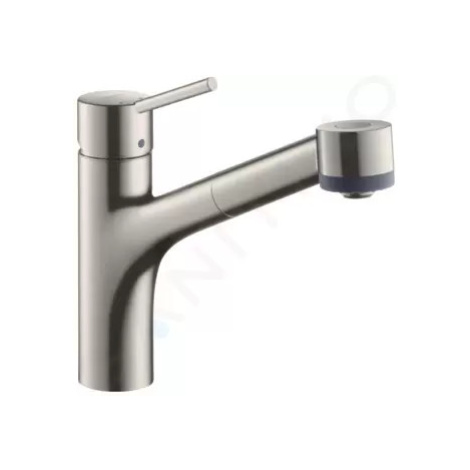 Hansgrohe 73860800 - Dřezová baterie M5216-H170 s výsuvnou sprškou, sBOX, vzhled nerezu