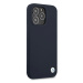 BMW BMHCP13LSILNA hard silikonové pouzdro iPhone 13 Pro 6.1" navy blue Silicone Signature