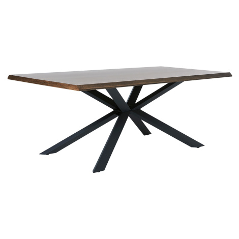 Furniria Designový jídelní stůl Micheal 160 cm kouřový dub