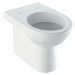Geberit Selnova Square - Stojící WC, zadní odpad, bílá 500.286.01.7