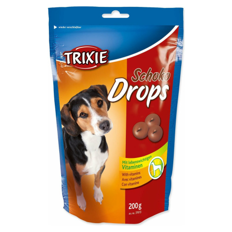 Pochoutka Trixie Dropsy čokoládové 200g