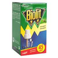 BIOLIT Náhradní náplň do elektrického odpařovače proti komárům, 45 nocí, 27 ml