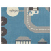 Hanse Home Collection koberce Dětský koberec Adventures 105531 Sky Blue - 80x150 cm