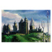 Umělecký tisk Harry Potter - Hogwarts painted, 40 × 26.7 cm