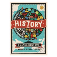 History: A Map Colouring Book (A World of History to Colour) - kniha z kategorie Omalovánky, vys