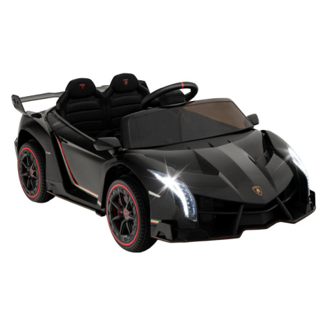 COSTWAY ELEKTRICKÉ AUTO Lamborghini pro děti, černé