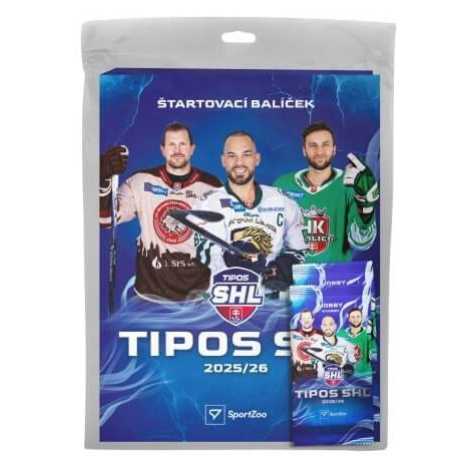Tipos SHL 2025-2026 starter pack - album na karty a dva balíčky Sportzoo