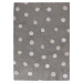 Lorena Canals koberce Přírodní koberec, ručně tkaný Tricolor Polka Dots Grey-Pink Rozměry koberc