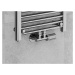 MEXEN/S G05 úhlová termostatická souprava pro radiátor + krycí rozeta R, Duplex, DN50, chrom W90