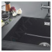 Grohe 31655AP0 - Kompozitní dřez K700 s odtokem, 61x46 cm, granitová černá