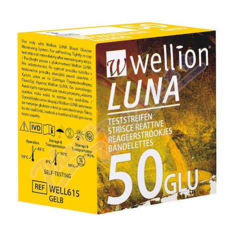 Wellion LUNA testovací proužky 50ks