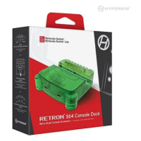 Hyperkin RetroN S64 Console Dock for Nintendo Switch (Lime Green)