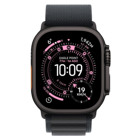 Apple Watch Ultra 3 (2025) 49mm Černý titan s černým alpským tahem S