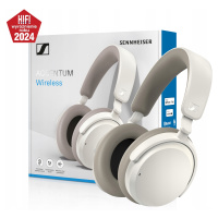 Sennheiser Accentum White Hybrid Anc 50h 37mm aptX 106dB Usb-c