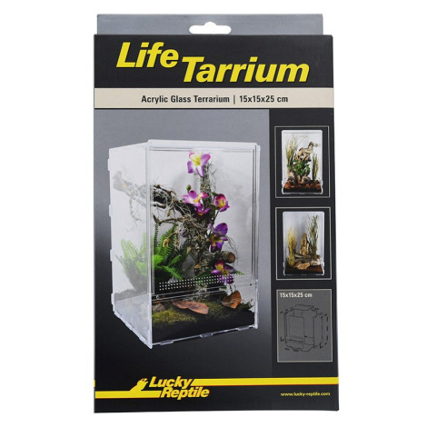 Lucky Reptile LifeTarrium z akrylu S - 15 × 15 × 25 cm