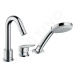 Hansgrohe 71310000 - Baterie na okraj vany, 3-otvorová instalace, chrom