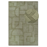 Zelený ručně tkaný vlněný koberec 160x230 cm Alexis – Villeroy&Boch