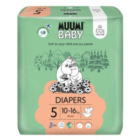 MUUMI Baby 5 Maxi+ 10–16 kg (44 ks), eko pleny