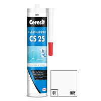 Ceresit Sanitární silikon CS 25 bílý, 280 ml