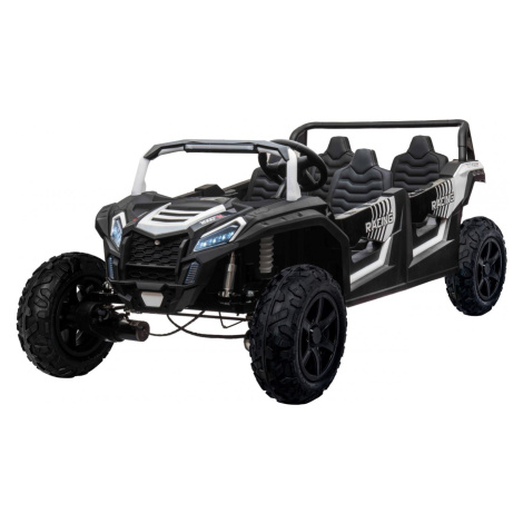 Elektrické autíčko Buggy ATV RACING UTV2000 čtyřmístné bílé