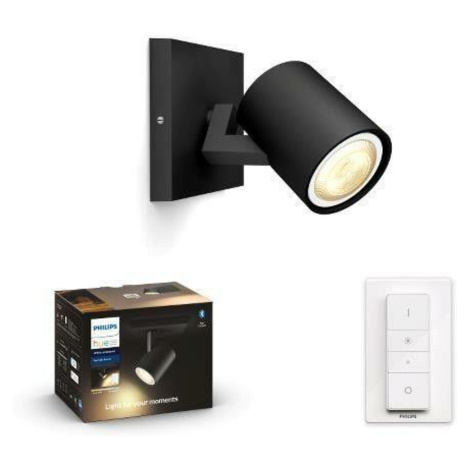 PHILIPS HUE Hue White Ambiance Bodové svítidlo Philips Runner BT 8719514338326 LED GU10 1x5W 350