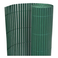 SHUMEE Oboustranný zahradní plot PVC 90 × 300 cm zelený
