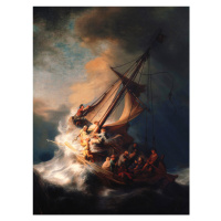 Obrazová reprodukce The Storm on the Sea of Galile, Rembrandt Harmensz van Rijn, 30 × 40 cm