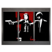 Ručně malovaný POP Art Pulp Fiction 3 dílný 120x80cm