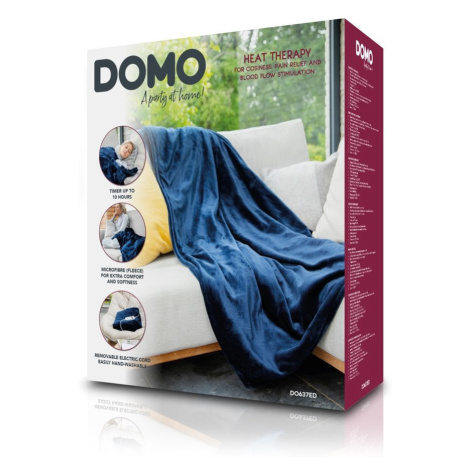 DOMO Elektrická vyhřívací deka - dvoulůžková - DOMO DO637ED DOMO-ELEKTRO
