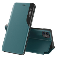 Eco Leather View Case elegantní pouzdro s flipovým krytem a funkcí stojánku iPhone 13 mini zelen