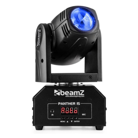 Beamz Panther 15 Pocket, otočná hlavice pro světelné efekty, 4 v 1 CREE LED diody, 10 W