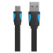 Kabel Vention Flat USB 2.0 A to Mini 5-pin cable VAS-A14-B050 0.5m Black