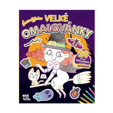 Velké omalovánky Čarodějnice JM - Jiří Models