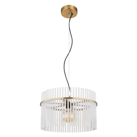 Globo 15698HM - Lustr na lanku GORLEY 1xE27/60W/230V pr. 40 cm zlatá 15698HM