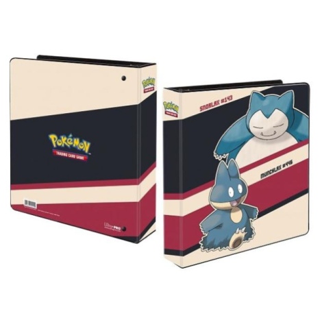 Pokémon UP: GS Snorlax Munchlax - kroužkové album na stránkové obaly Ultrapro