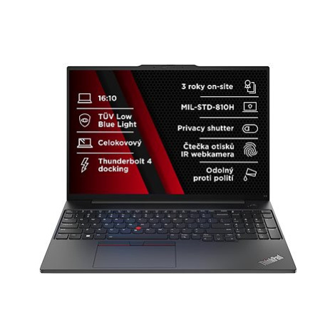 Lenovo ThinkPad E16 Gen 1 Black