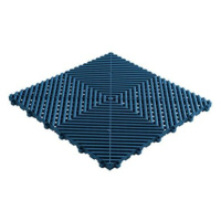 Swisstrax dlaždice modulární podlahy typu Ribtrax Pro 40×40 cm barva Island Blue modrá