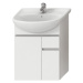 Koupelnová skříňka pod umyvadlo Jika Lyra Plus 55x31,5x70 cm bílá H4531220383001