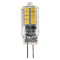 SMD LED Capsule čirá 2W/G4/12V AC-DC/6000K/200Lm/360°