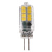 SMD LED Capsule čirá 2W/G4/12V AC-DC/6000K/200Lm/360°