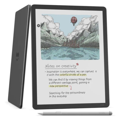 E-book Amazon Kindle Scribe Colorsoft (64 GB), Premium Pen, graphite, BEZ REKLAM