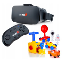 Brýle Vr 3D 360 Stupňů+gamepad+ Pneumatický Vystřelovač Balónků