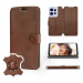 Pouzdro Mobiwear pro Motorola Edge 50 Pro Brown Leat