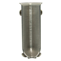 Roh k soklu Progress Profile vnitřní nerez mat silver, výška 60 mm, RIZCTACS602