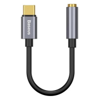 Kabel Baseus L54 Audio Adapter USB-C + mini jack 3,5mm (Black+Gray) (6953156297852)