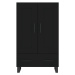 vidaXL Skříň highboard černá 69,5 x 31 x 115 cm kompozitní dřevo