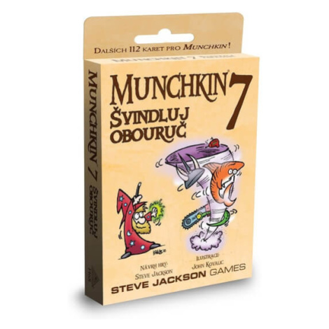 Desková karetní hra Munchkin 7: Švindluj obouruč v češtině Steve Jackson Games
