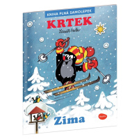 Krtek a zima - Kniha plná samolepek - Zdeněk Miler