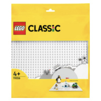 Bílá podložka na stavění - Lego Classic (11026)