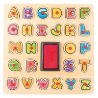 WOODY Razítka/Puzzle ABC